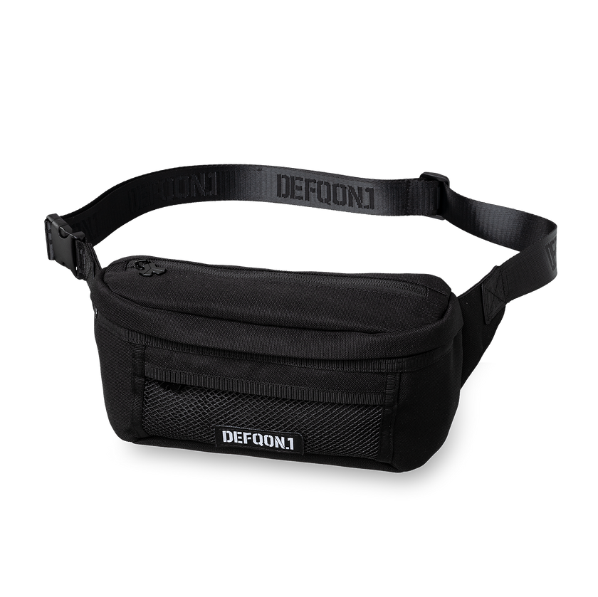 Defqon.1 Fanny Pack Event Black/White Unisex