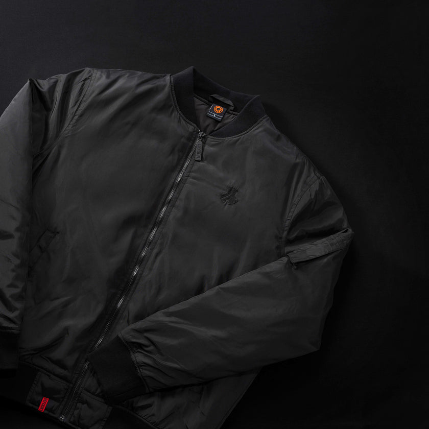 Defqon.1 Essentials black bomber jacket