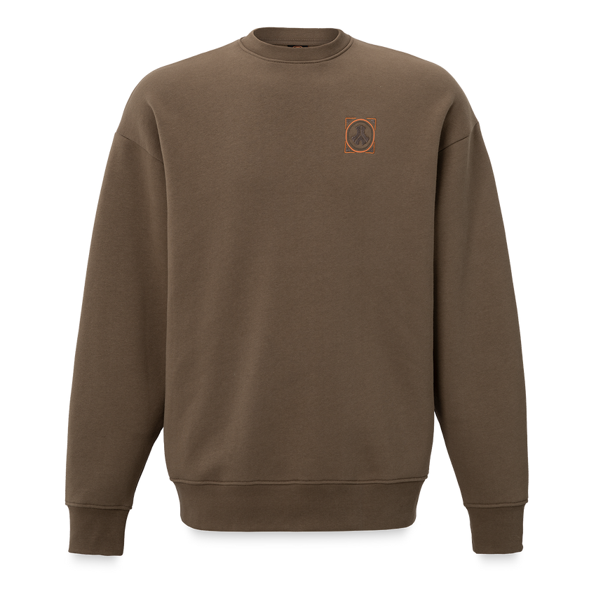 Defqon.1 Mocha Oversized Crewneck-Q-dance Store - Hardstyle merchandise