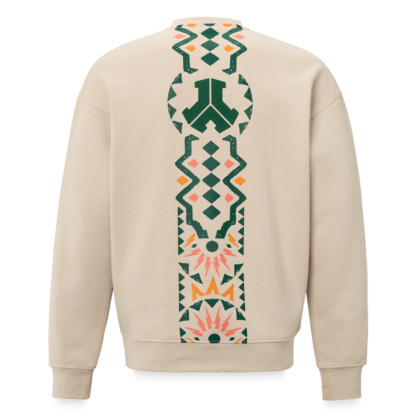 Defqon.1 Crewneck Oversized Event Sand Men