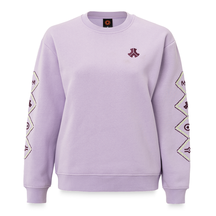 Defqon.1 Lilac Boyfriend Crewneck-Q-dance Store - Hardstyle merchandise