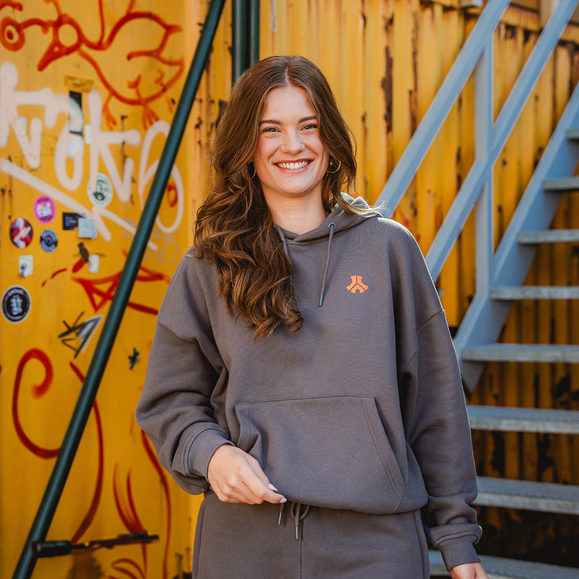 Defqon.1 Essential Mole Grey Boyfriend Hoodie