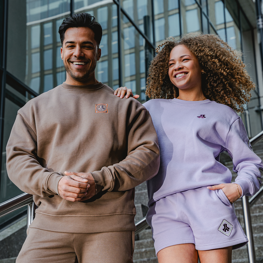 Defqon.1 Mocha Oversized Crewneck-Q-dance Store - Hardstyle merchandise