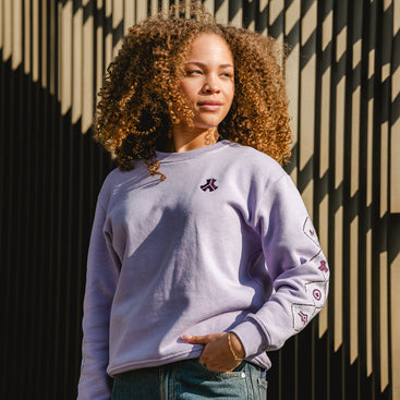 Defqon.1 Lilac Boyfriend Crewneck image
