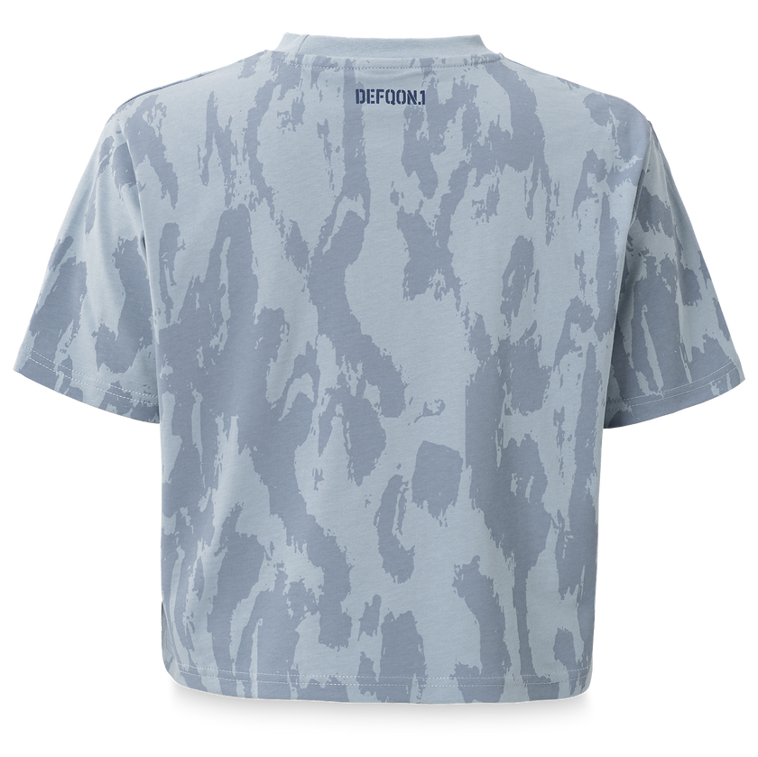 Defqon.1 All-over serene blue Short tee