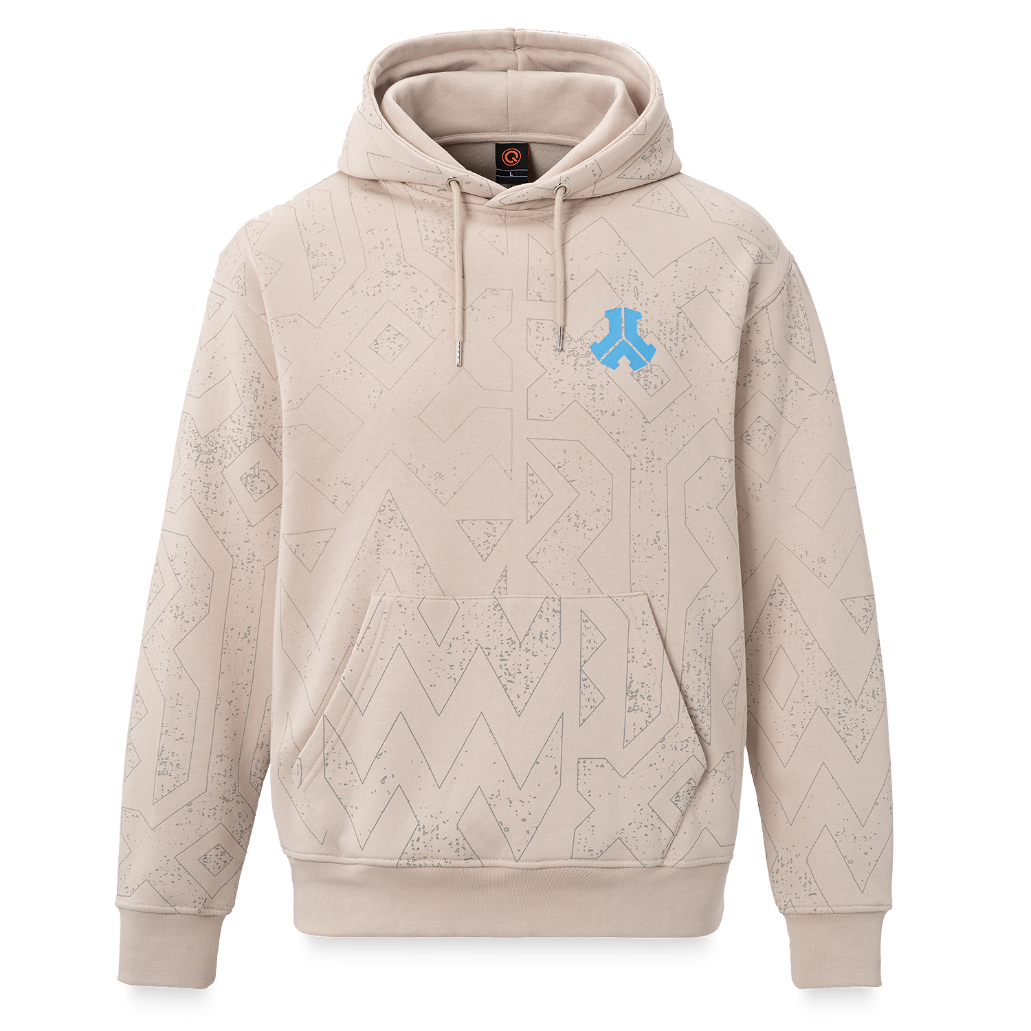 【DEUS】バックプリント★ボックスフィットフーディー★送料込み Defqon.1 Boxy fit hoodie