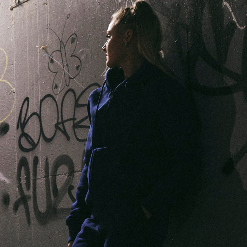 Defqon.1 Essential Navy hooded zip