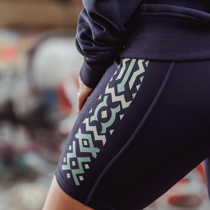 Defqon.1 Indigo biker shorts