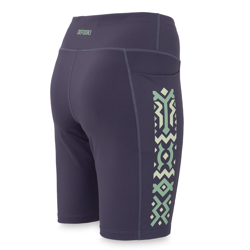 Defqon.1 Indigo biker shorts