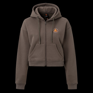 Defqon.1 Mole grey cropped Hooded zip image