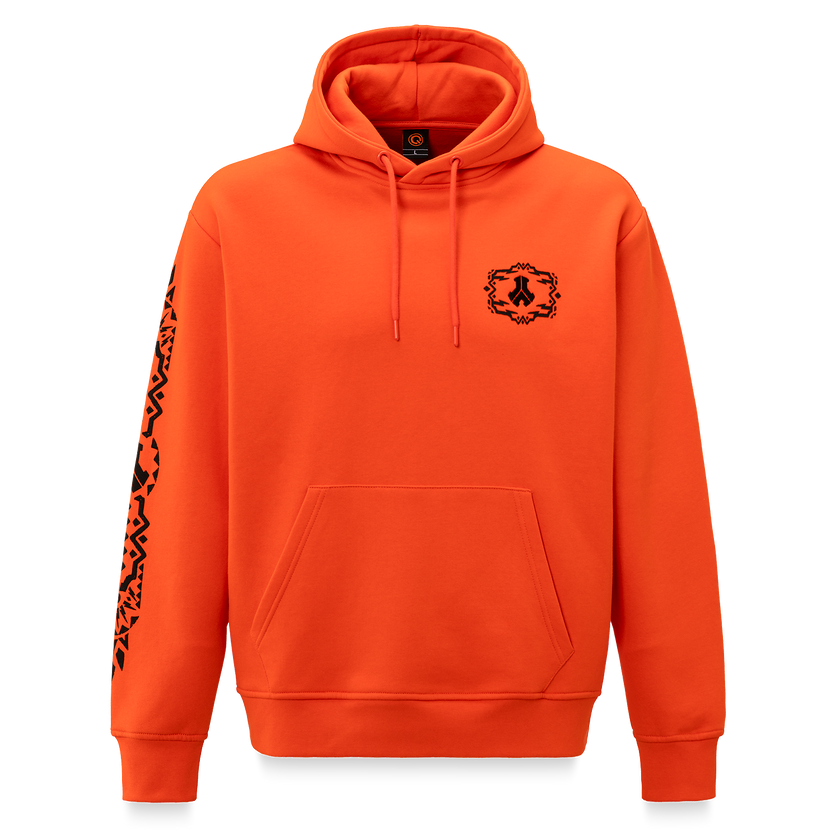 Defqon.1 Warm orange oversized Hoodie