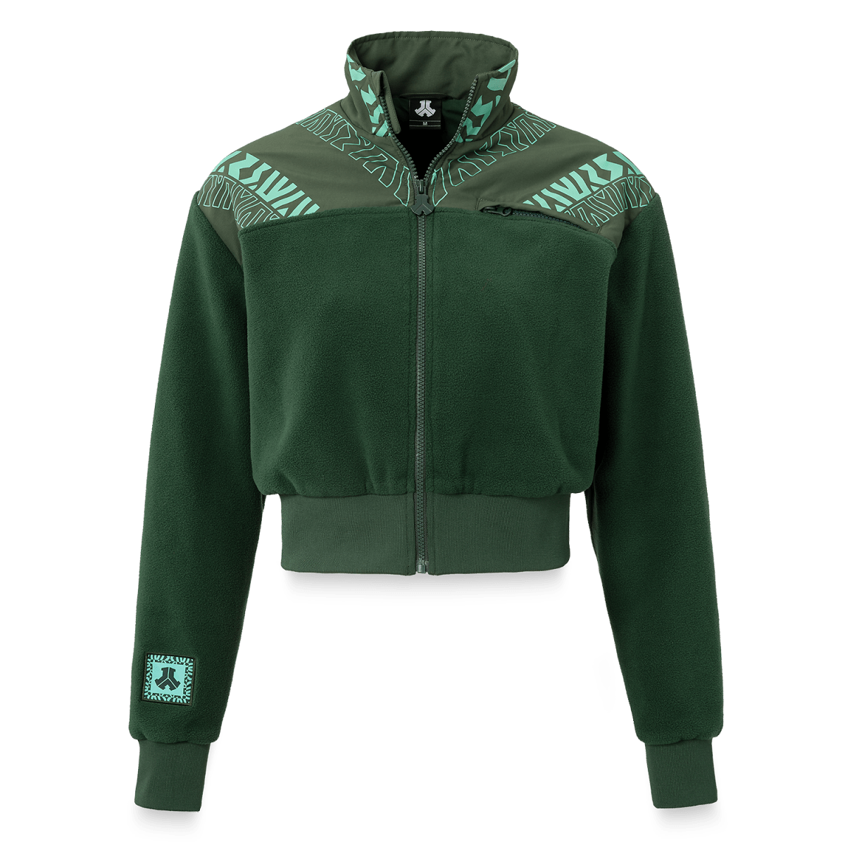 Defqon.1 Hardstyle Fleece Jacket Q-dance Cropped
