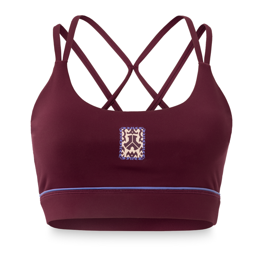 Defqon.1 Aubergine Sport top