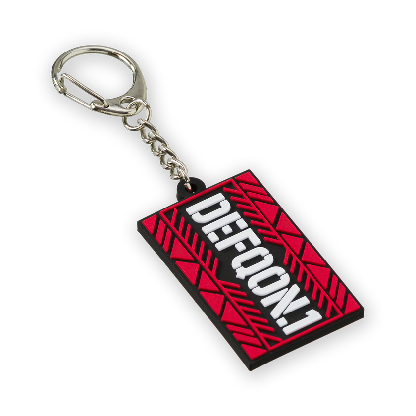 Defqon.1 Rectangle keychain