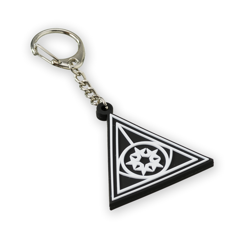 Qlimax Triangle keychain