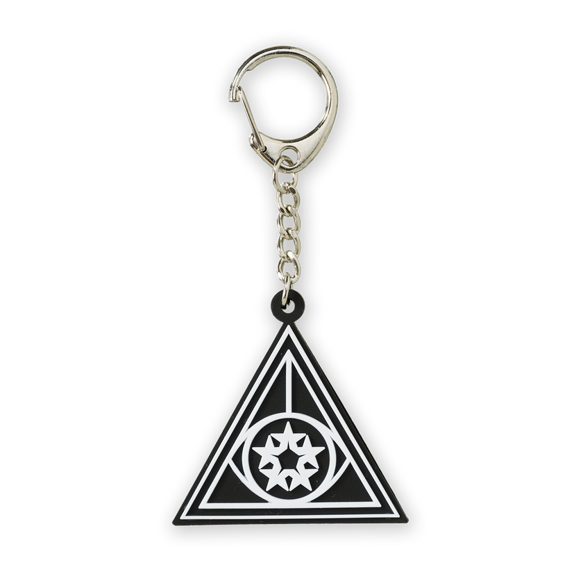 Qlimax Triangle keychain