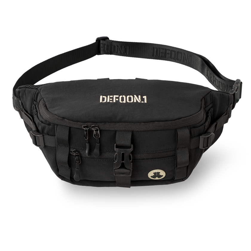 Defqon.1 Fannypack Rubber Patch Black Unisex