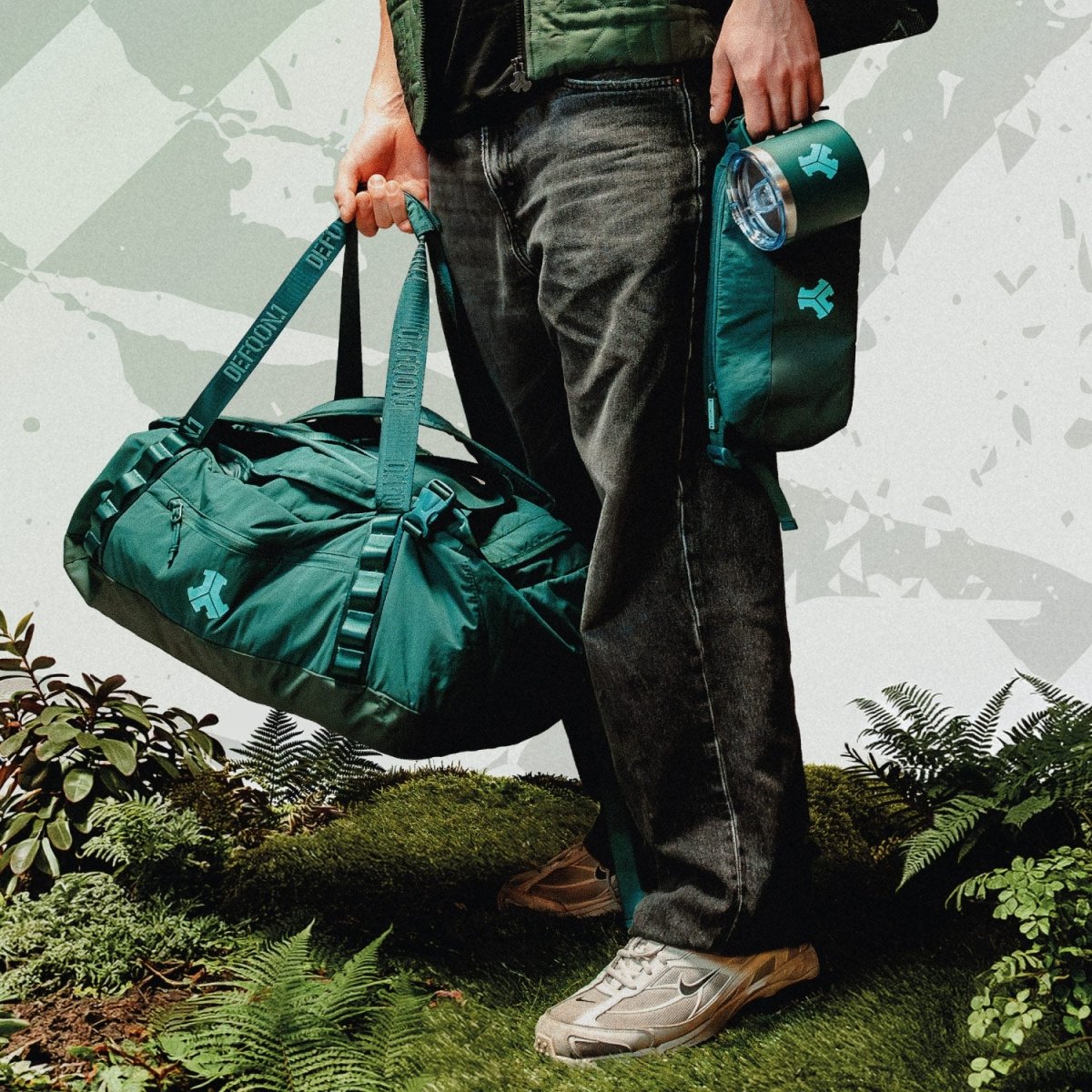 Defqon.1 Hardstyle Duffel Bag Q-dance Travel Gear