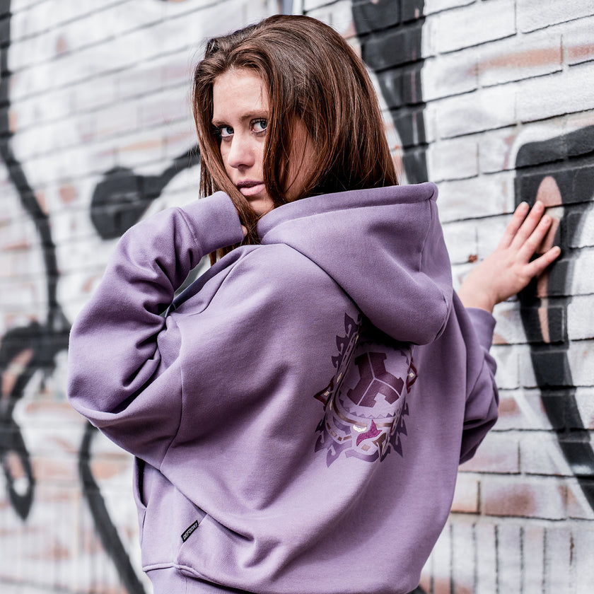 Defqon.1 Boyfriend Hooded Mauve Women