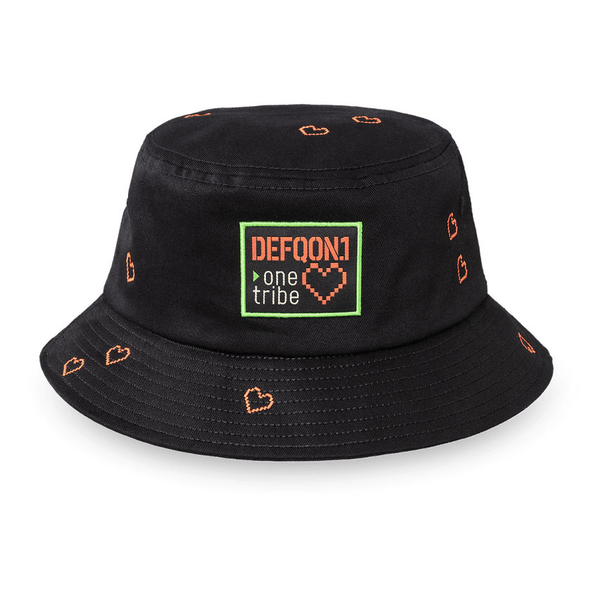 Defqon.1 Orange Heart Bucket Hat