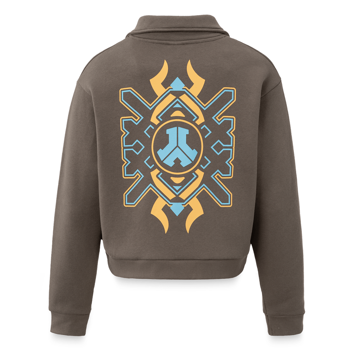 Defqon.1 Kick Off Mole Grey Cropped Sweater | Hardstyle Merchandise