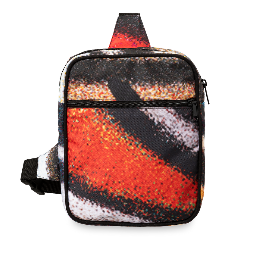 Defqon.1 RED Stage upcycled crossbody bag