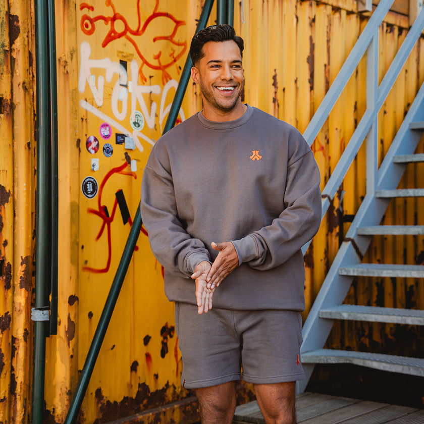 Defqon.1 Essential Mole Grey Crewneck