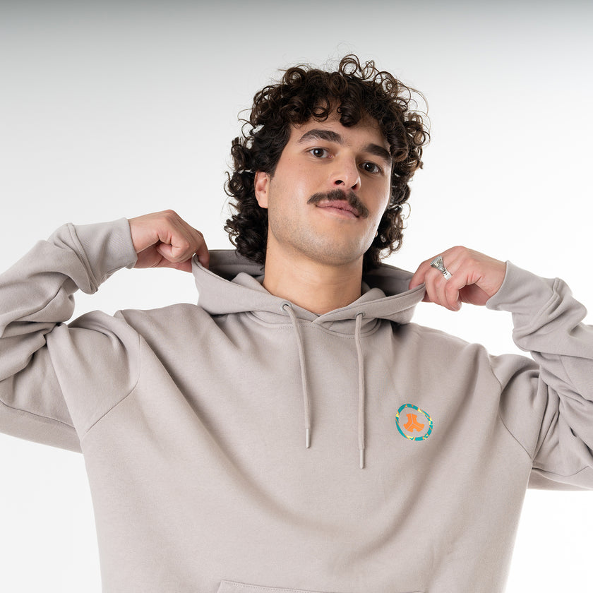 Defqon.1 Kick Off Stone Oversized Hoodie