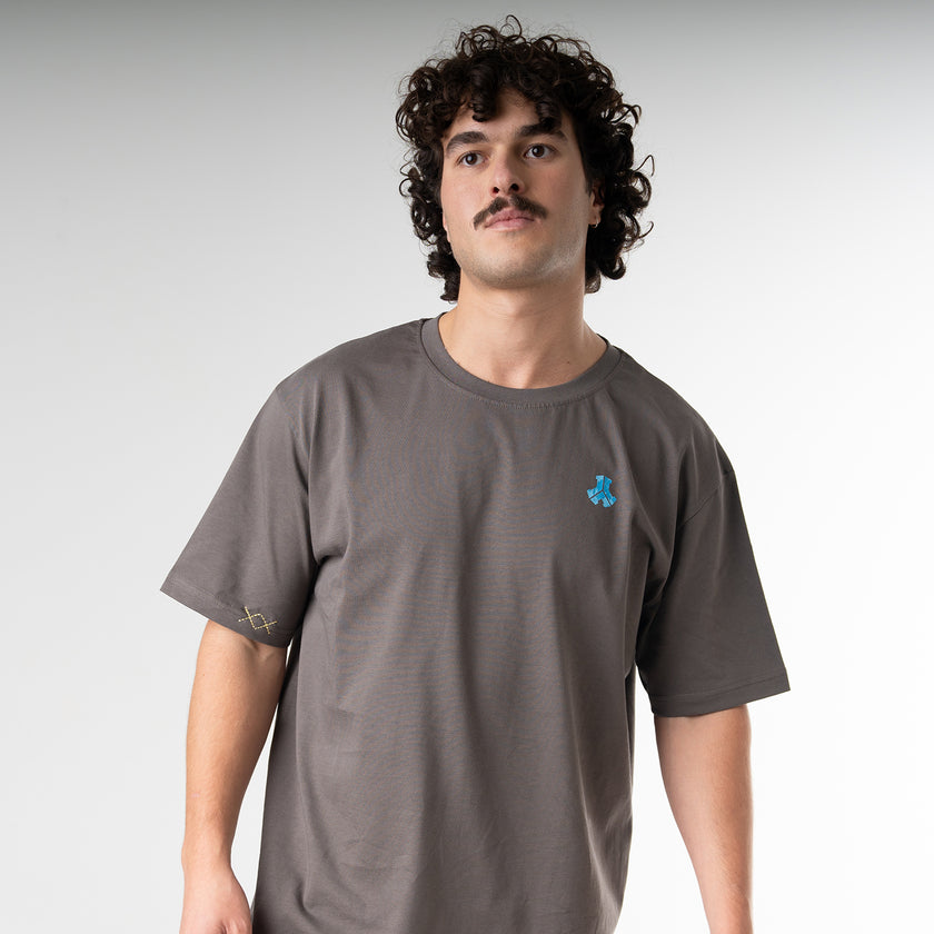 Defqon.1 Kick Off Mole Grey oversized T-shirt