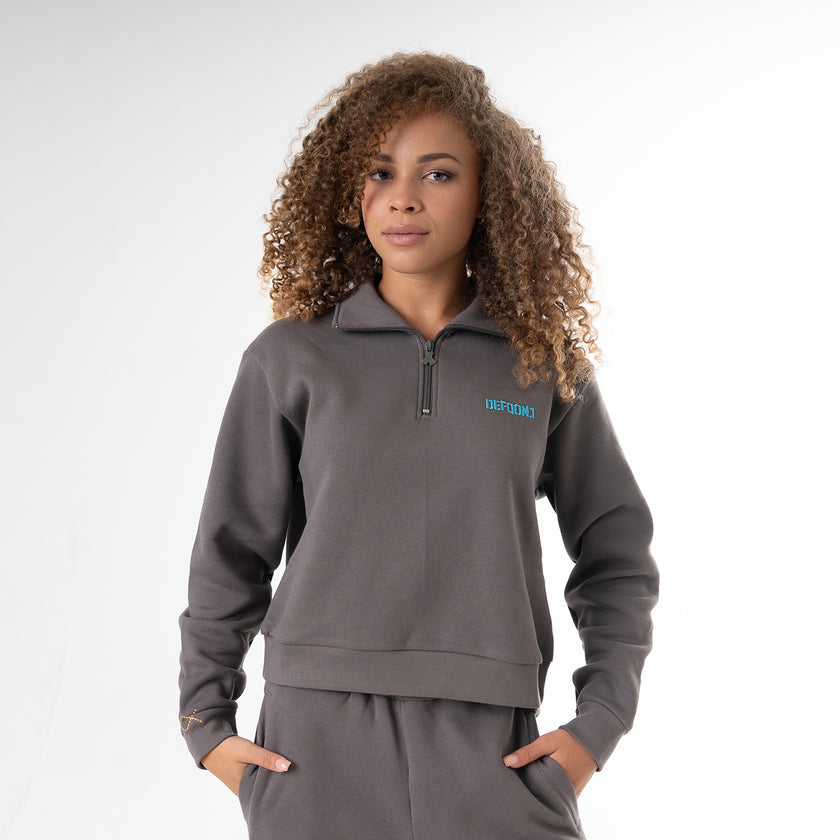 Defqon.1 Kick Off Mole grey Cropped sweater
