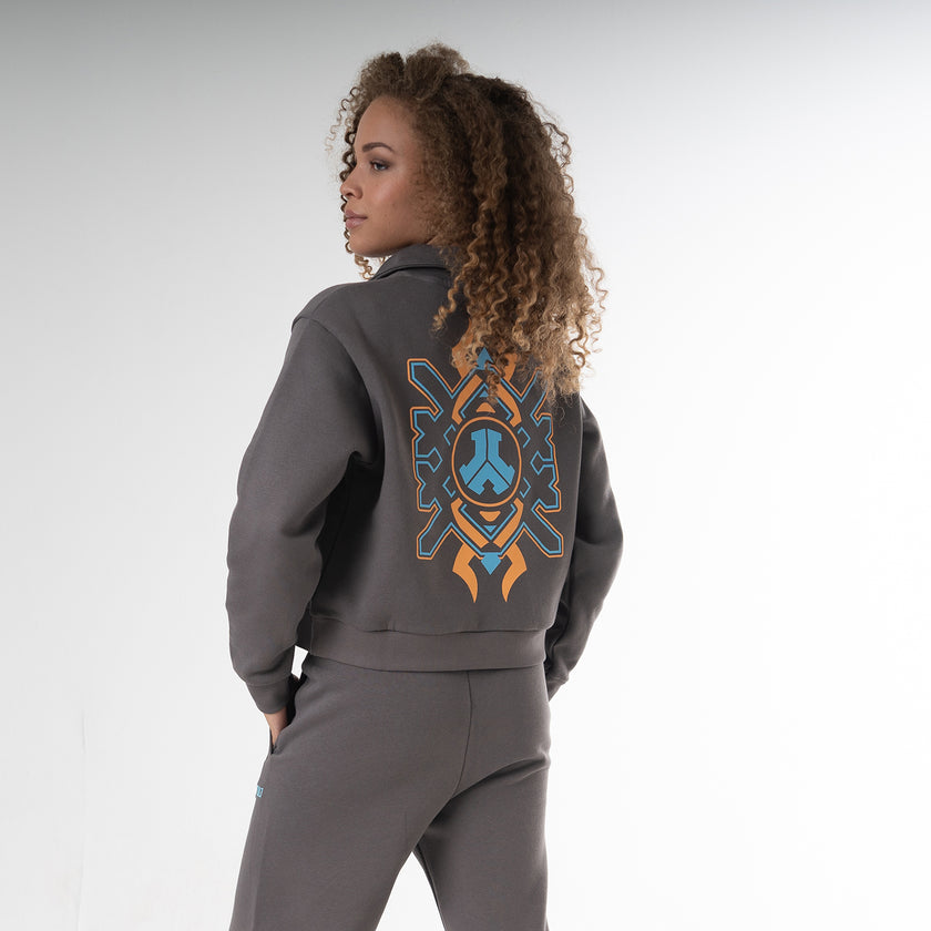 Defqon.1 Kick Off Mole grey Cropped sweater