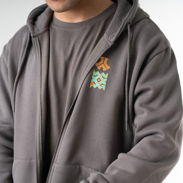 Defqon.1 Kick Off Mole grey Hooded zip image