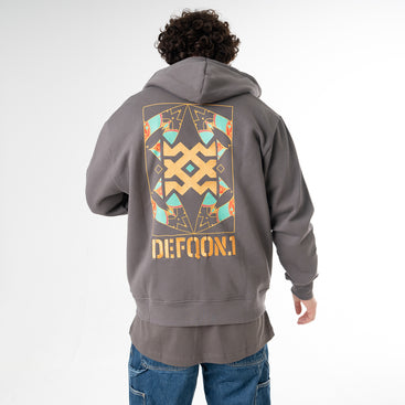 Defqon.1 Kick Off Mole grey Hooded zip image