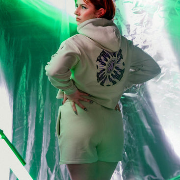 Defqon.1 Cropped Lime Hoodie image