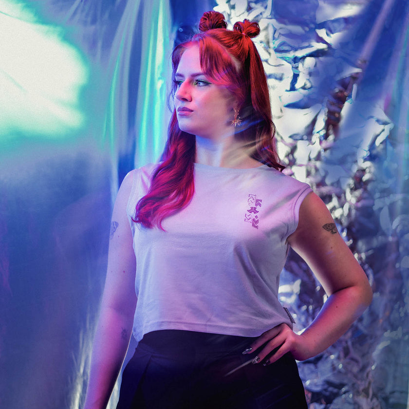 Defqon.1 Lila Boxy Tanktop