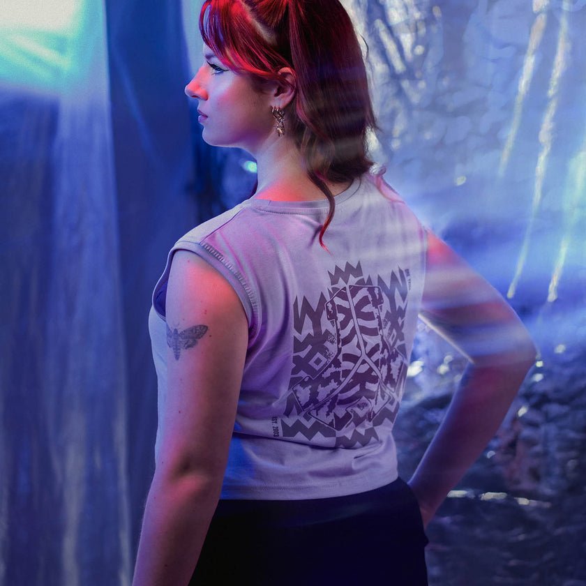 Defqon.1 Lila Boxy Tanktop