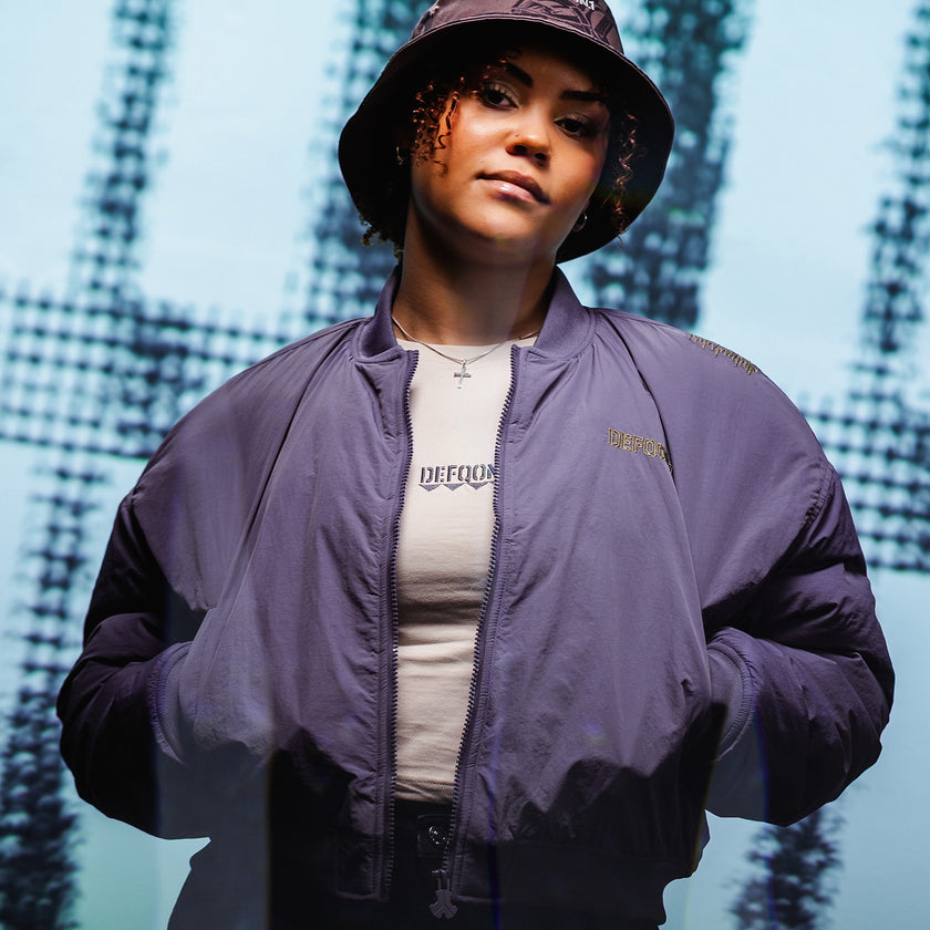 Defqon.1 Nightshade oversized Bomber jacket