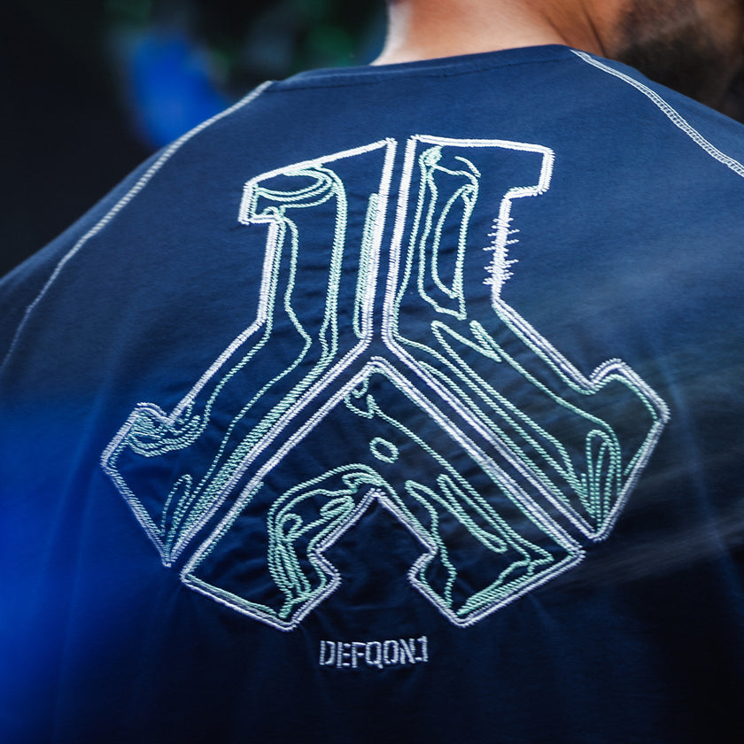 Defqon.1 Navy oversized T-shirt