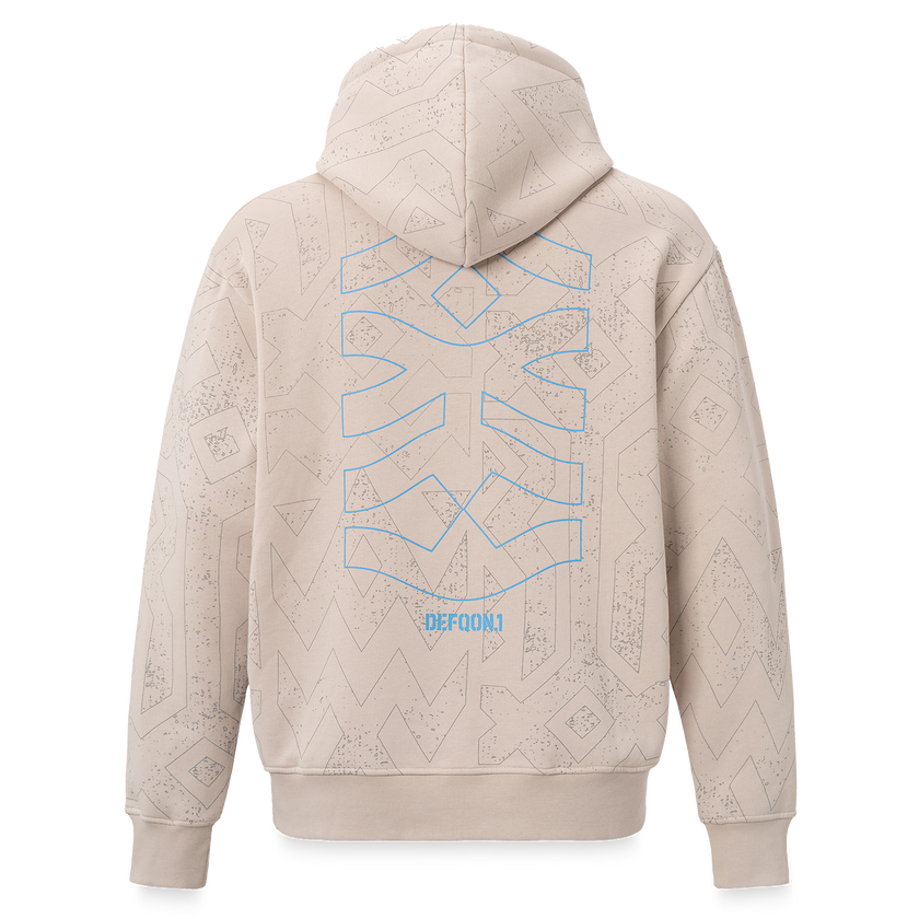 【DEUS】バックプリント★ボックスフィットフーディー★送料込み Defqon.1 Boxy fit hoodie