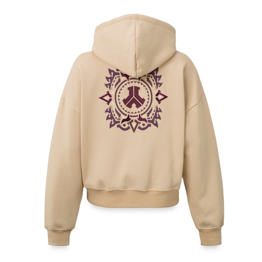 Defqon.1 Taupe boyfriend hoodie