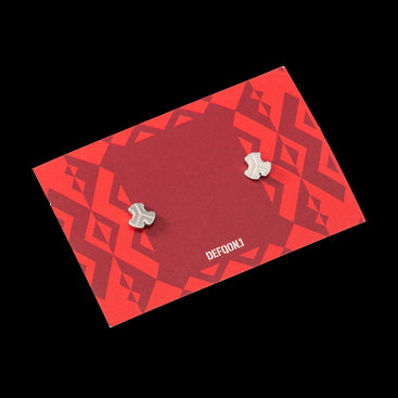 Defqon.1 Silver ear studs image