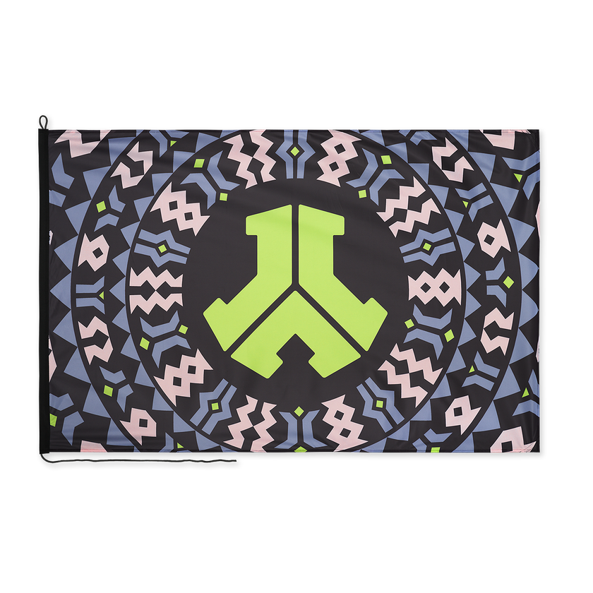 Defqon.1 Flag Event Lime Green Unisex