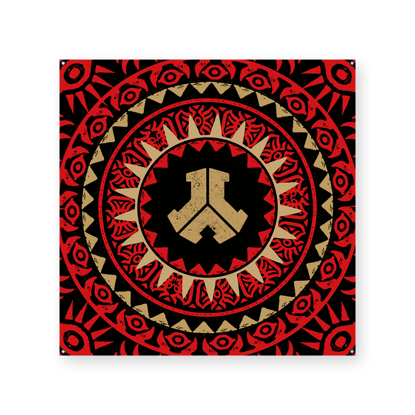 Defqon.1 Sacred Oath Square Mandala Flag