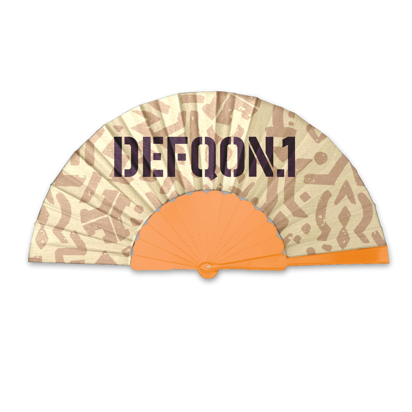 Defqon.1 Taupe handfan