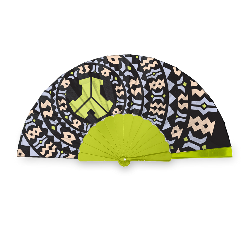Defqon.1 Handfan Event Black/Lime Unisex