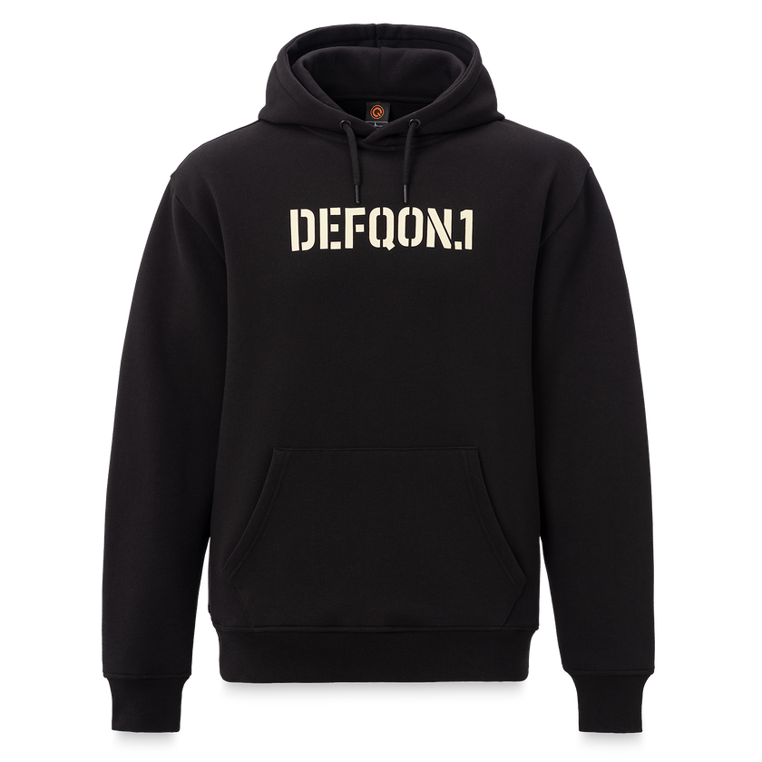 Defqon.1 Black Hoodie box fit