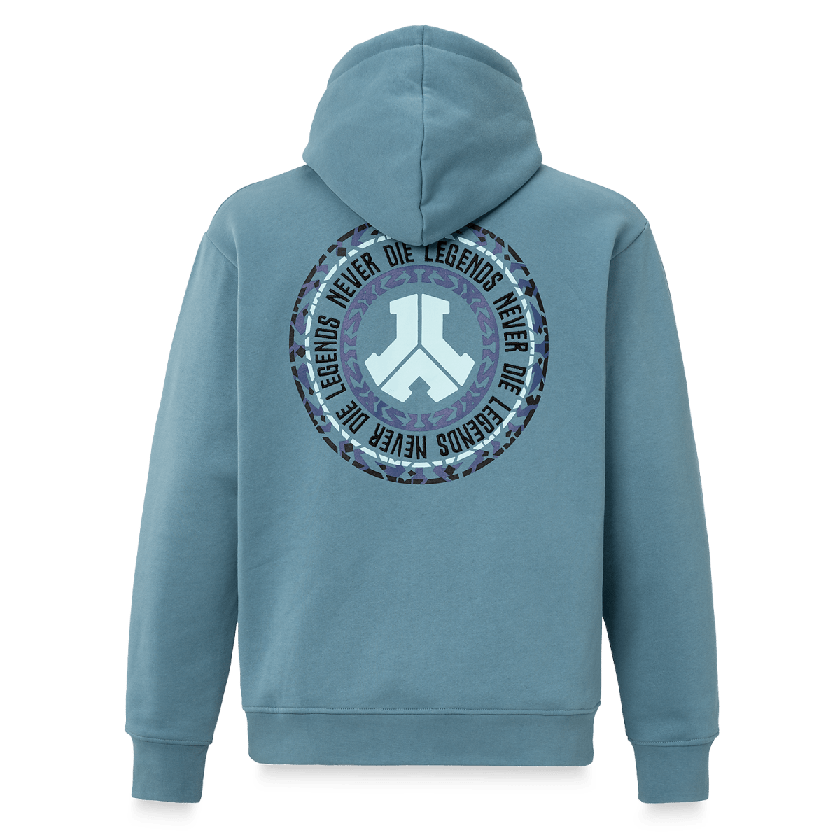 Defqon.1 Oversized Sapphire Blue Hoodie | Official Hardstyle Merchandise