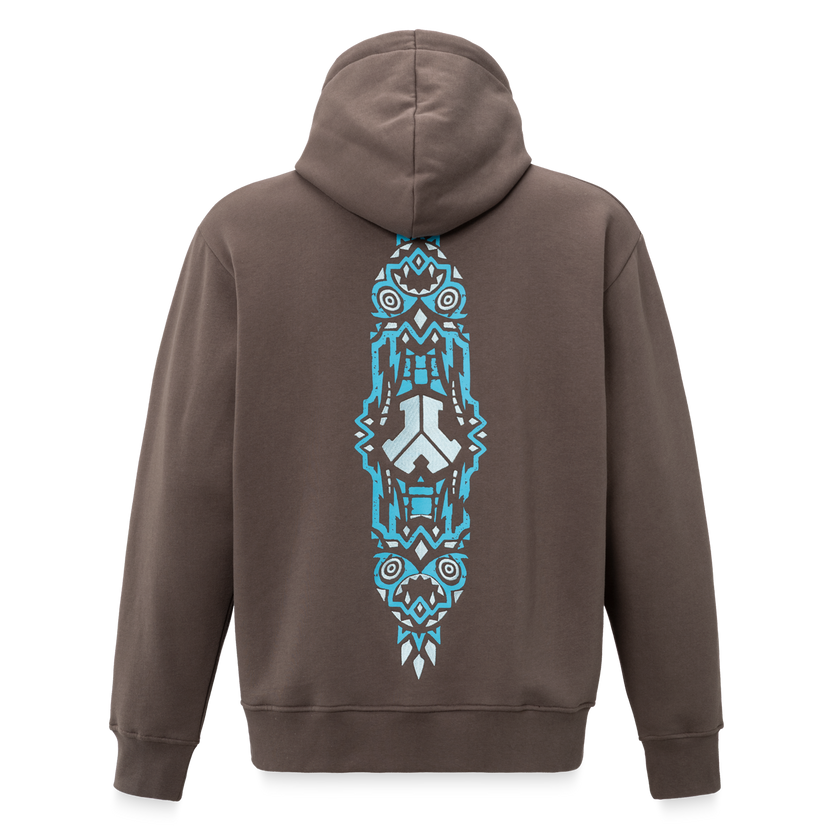 Defqon.1 Hooded Sweater Boxy Event Mole Grey Men