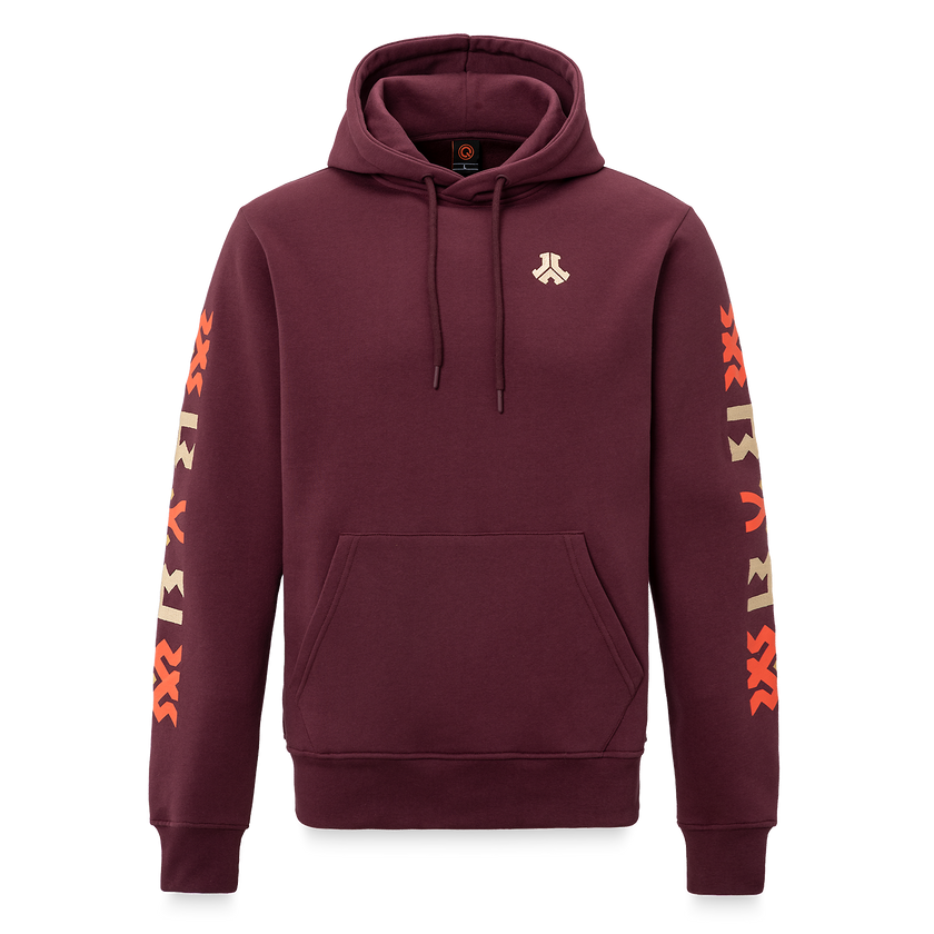Defqon.1 Hooded Sweater Event Aubergine Men