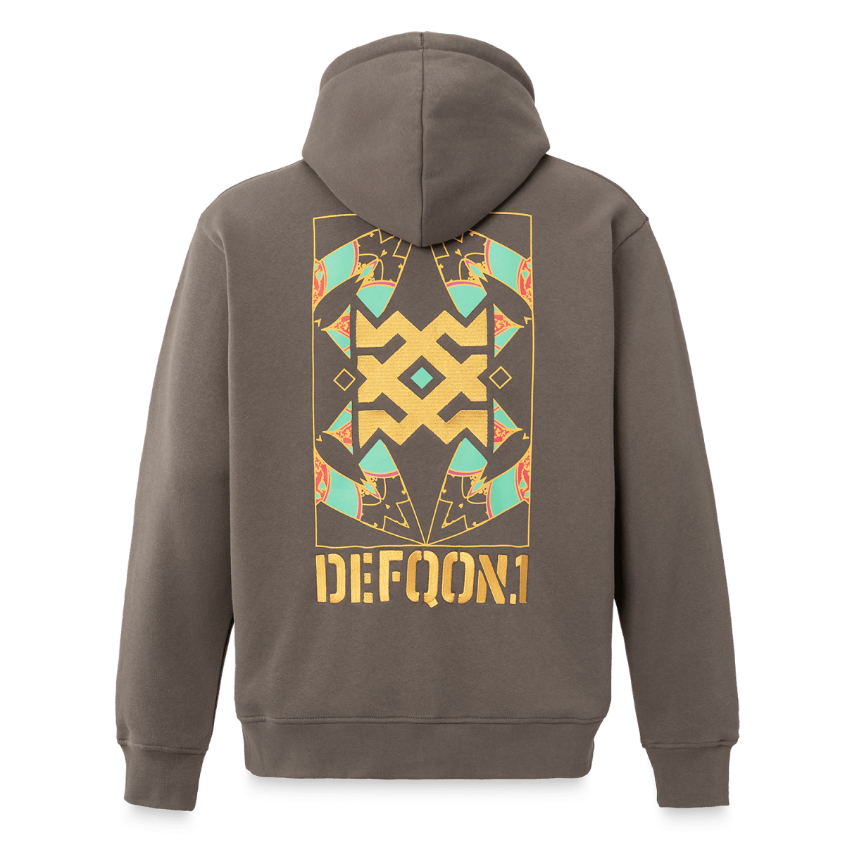 Defqon.1 Kick Off Mole Grey Hooded Zip | Official Hardstyle Merchandise